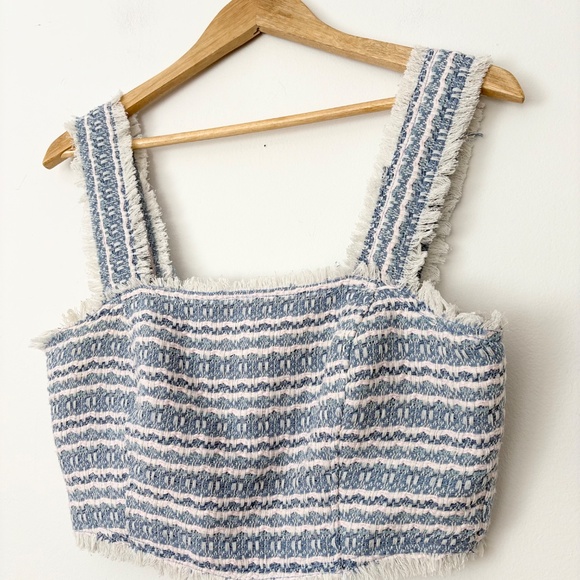 House of Harlow 1960 tweed crop top - Picture 5 of 7